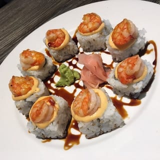 Hibachi Shrimp Roll