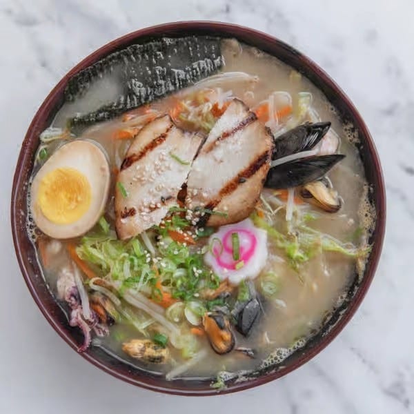Champon Soup Noodle.