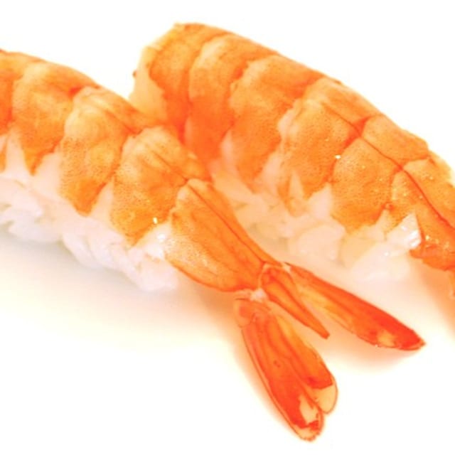 Shrimp Nigiri.