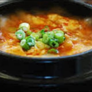 Beef Soft Tofu Soup